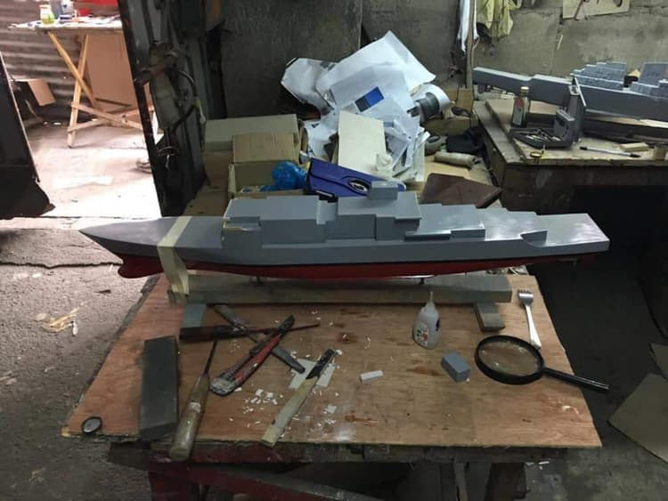DDG-994 USS Callaghan 36 inch model