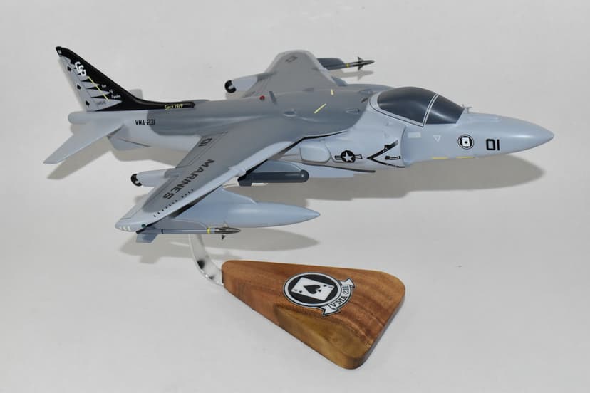 VMA-231 Ace of Spades AV-8B Model