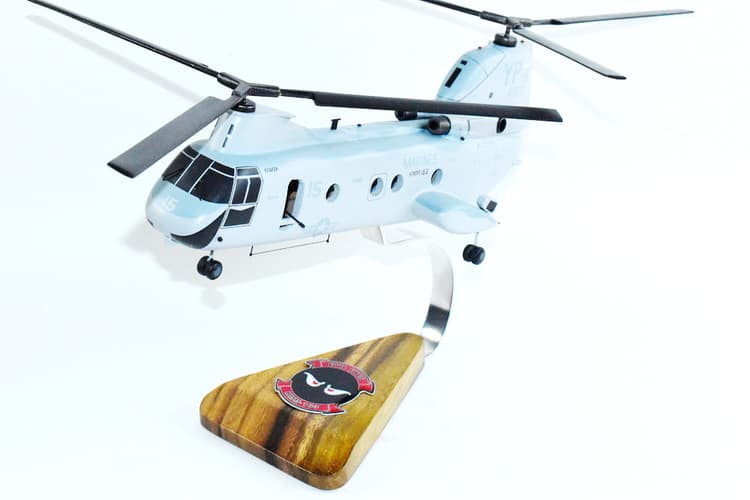 HMM-163 Evil Eyes CH-46 Model