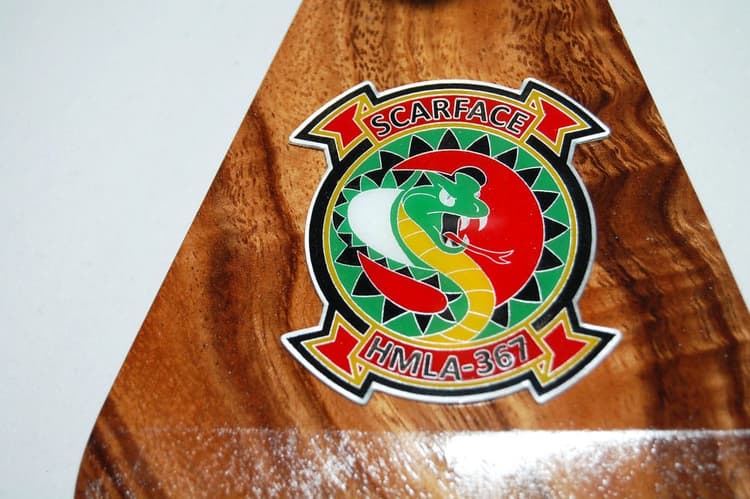 HMLA-367 Scarface AH-1W Model