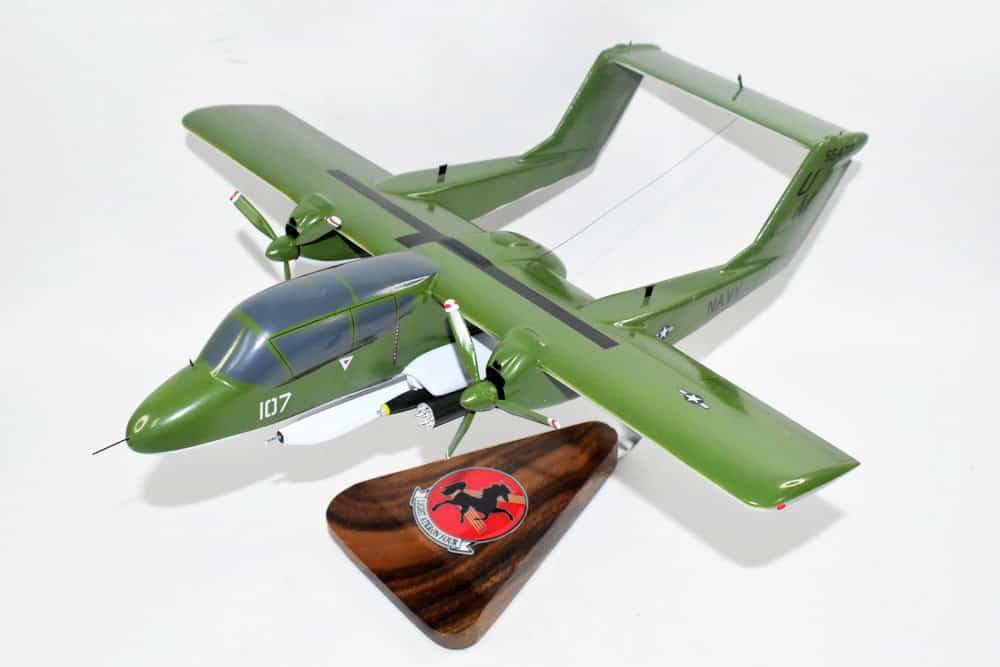 VAL-4 Black Ponies OV-10 Bronco Model