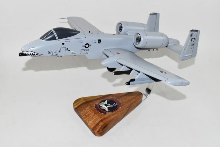 75th Fighter Squadron Tiger Sharks A-10 Warthog Model