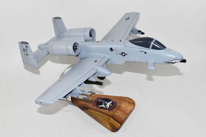 75th Fighter Squadron Tiger Sharks A-10 Warthog Model