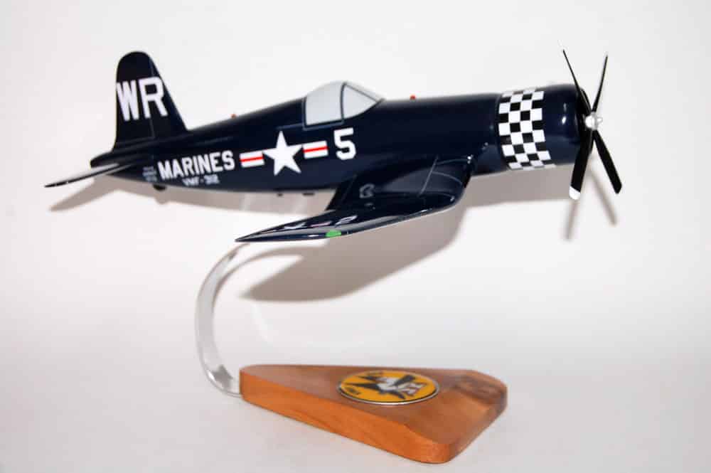 VMF-312 Checkerboards F4U Corsair Model