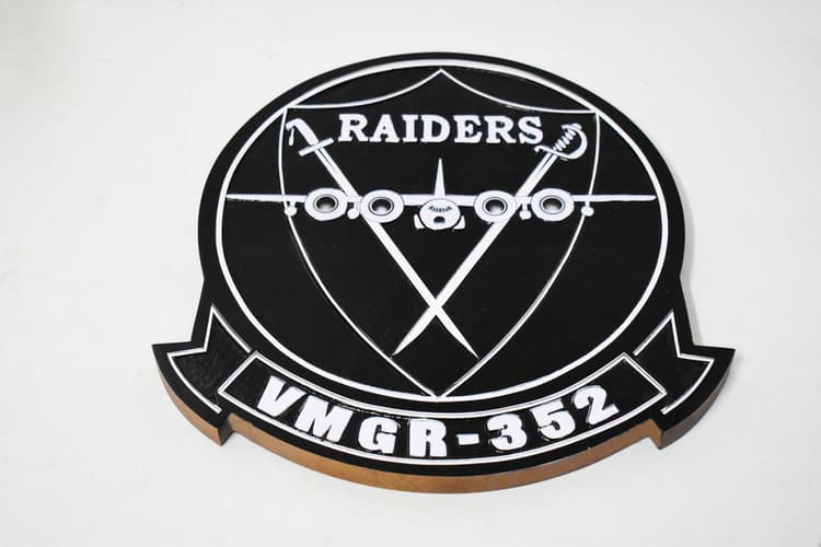 VMGR-352 Raiders Plaque