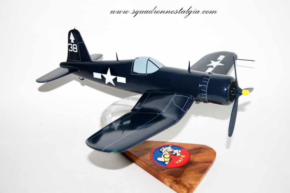 VMF-112 USS Bennington F4U-1D