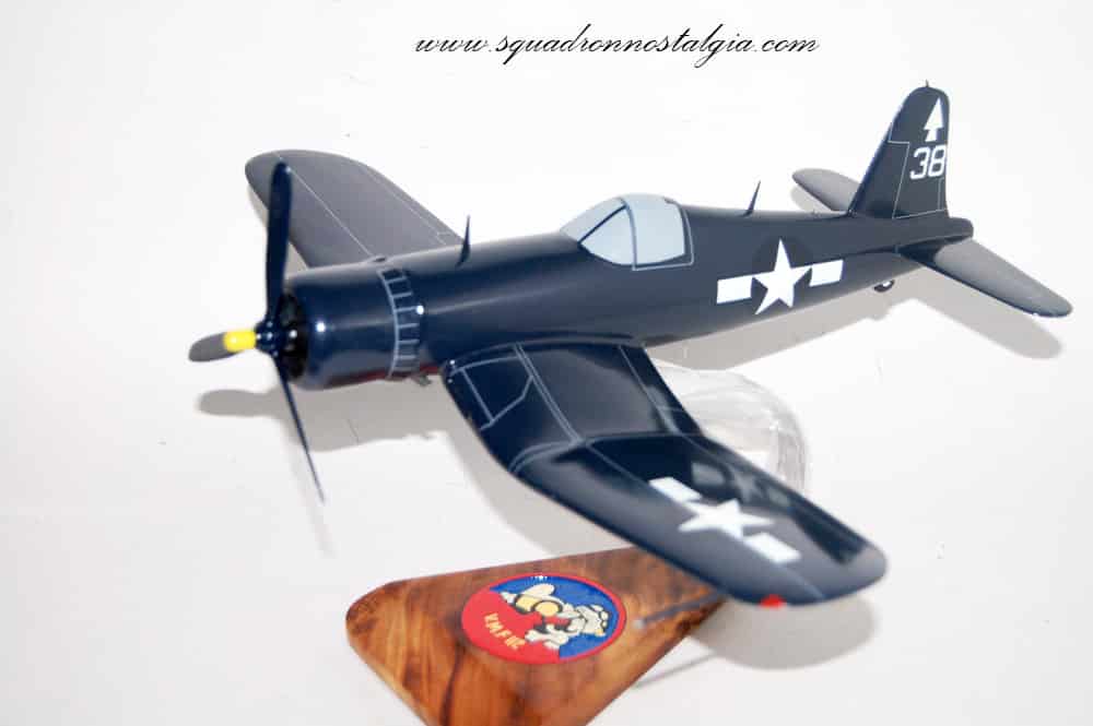 VMF-112 USS Bennington F4U-1D