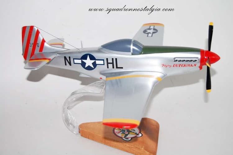 308th Fighter Squadron P-51 Mustang Model