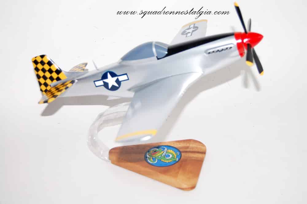 318th Fighter Squadron P-51 Mustang Model