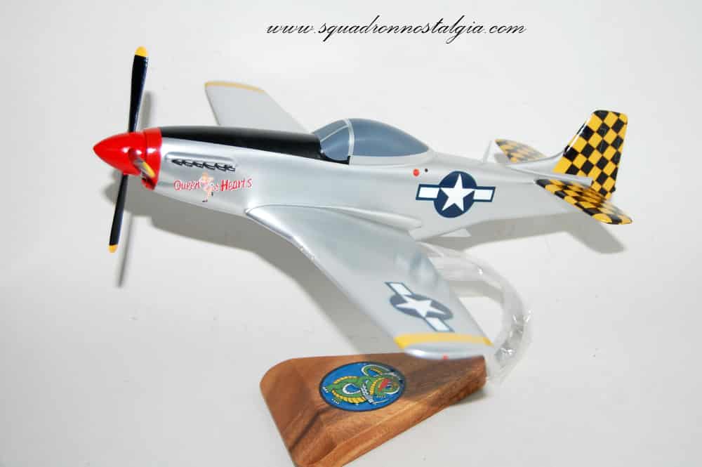 318th Fighter Squadron P-51 Mustang Model
