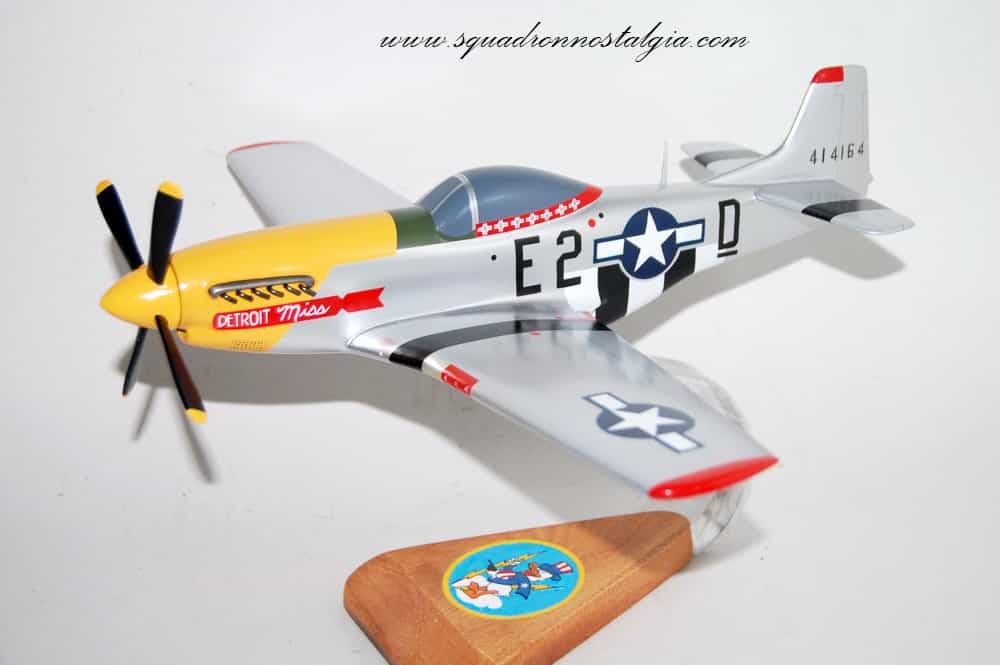 375th Fighter Squadron P-51 Mustang Model