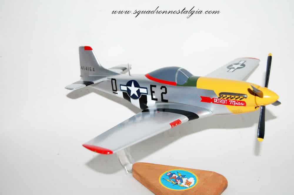 375th Fighter Squadron P-51 Mustang Model
