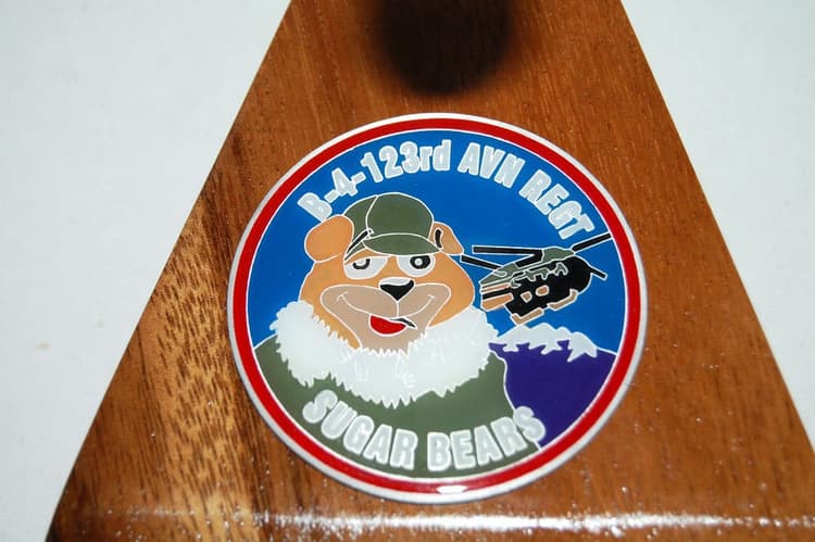 4th Batt, 123rd Reg, Sugar Bears North CH-47 Model