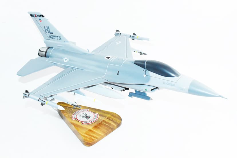 Lockheed Martin F-16 Falcon, 421st FS Black Widows