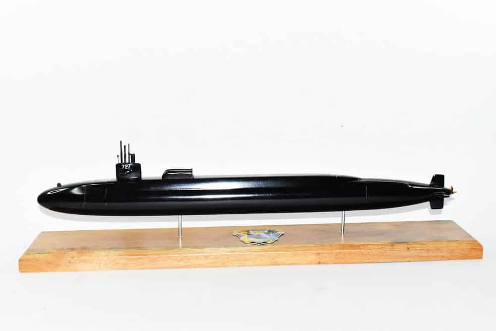 SSGN-727 USS Michigan Submarine Model (Black Hull)