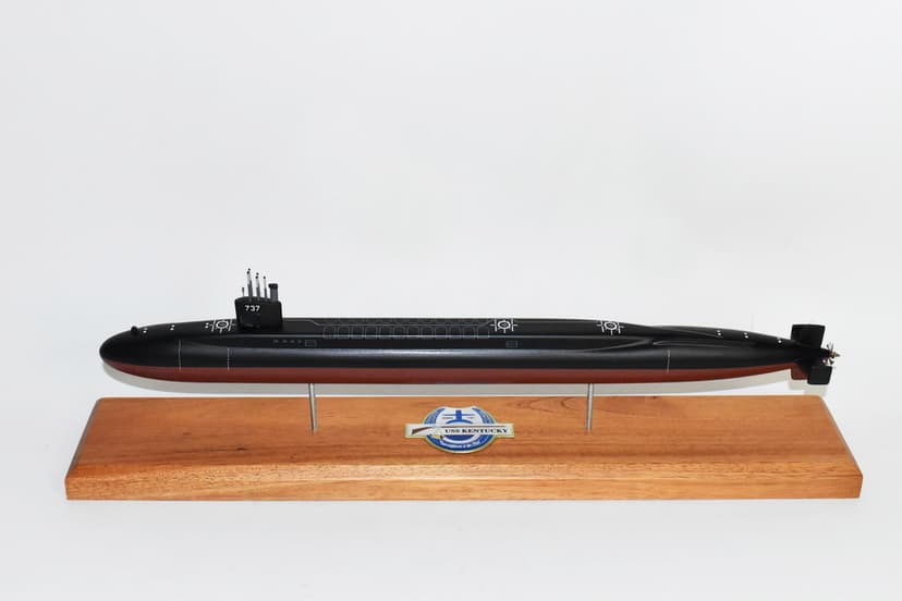 USS Kentucky SSBN-737 Submarine Model