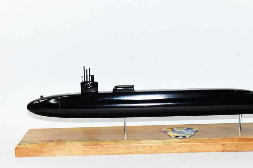 SSGN-727 USS Michigan Submarine Model (Black Hull)