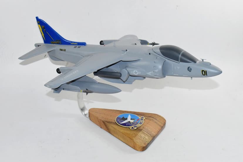 VMA-513 Flying Nightmares AV-8B Harrier Model