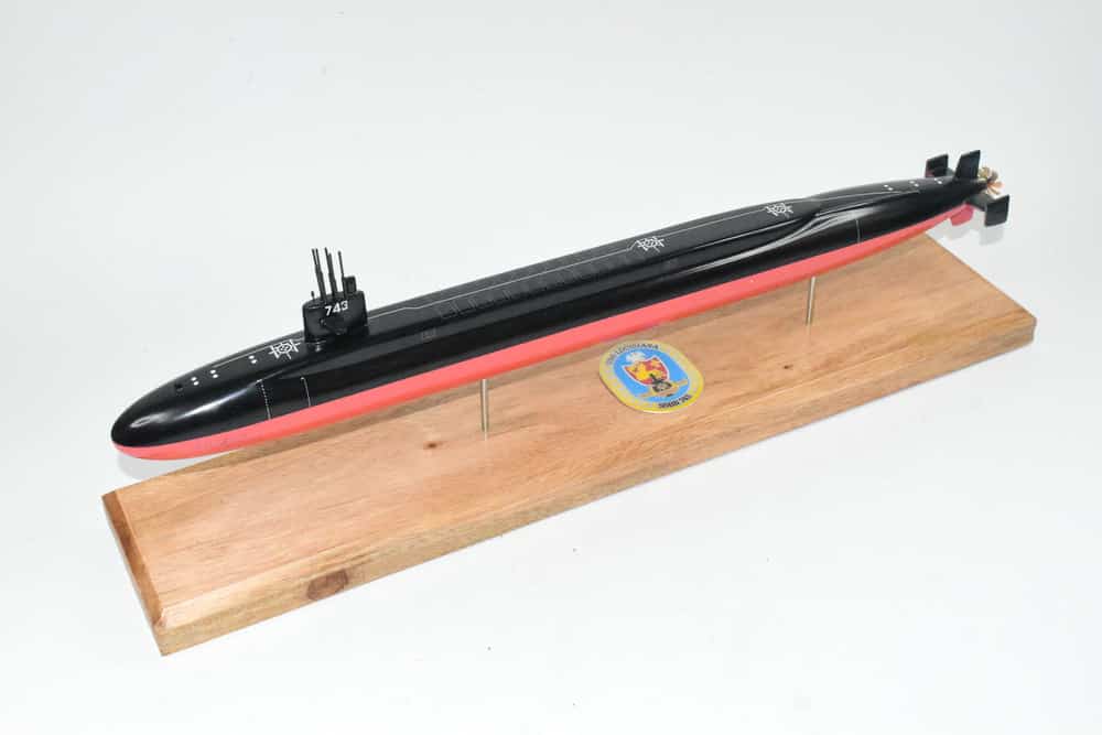 USS Louisiana SSBN-743 Submarine Model