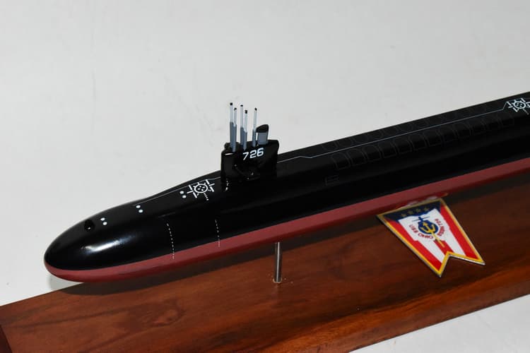 SSBN-726 USS Ohio Submarine Model