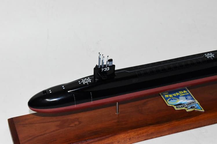 USS Nevada SSBN-733 Submarine Model