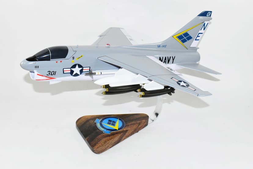 VA-146 Blue Diamonds USS Constellation A-7E Corsair II Model