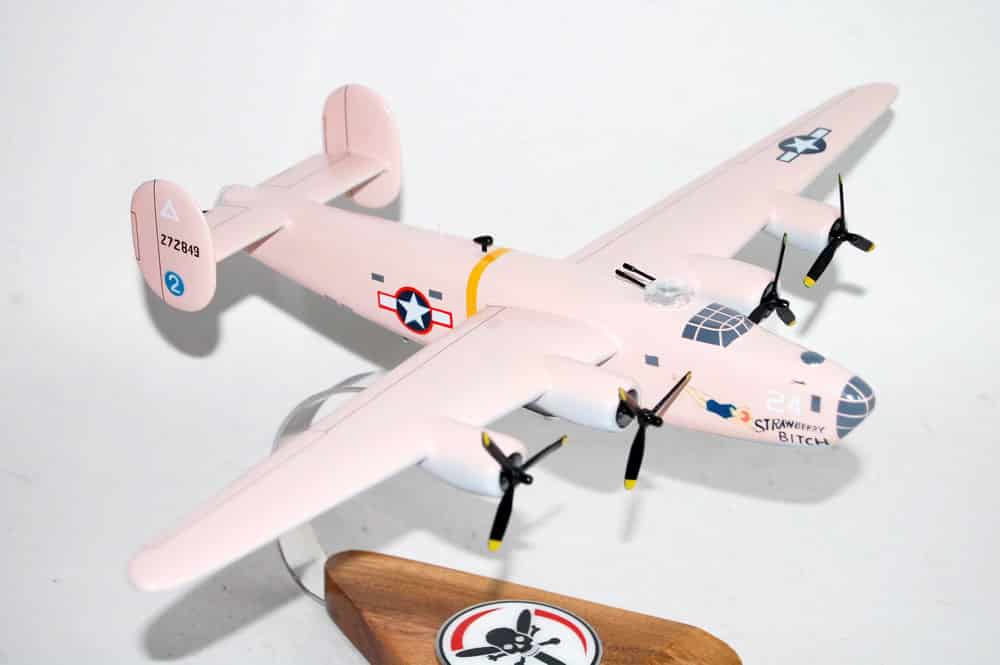 512th Bomb Squadron B-24 (Brown) Model