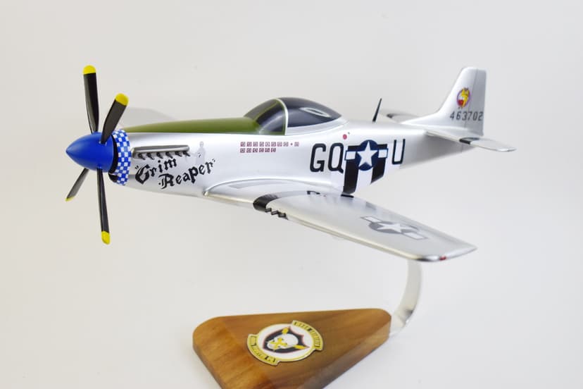 493rd Fighter Squadron P-51 Mustang Model