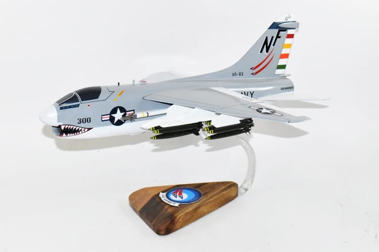 VA-215 Barn Owls USS Oriskany A-7A Model