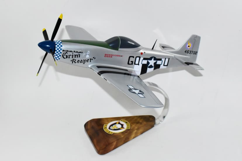 493rd Fighter Squadron P-51 Mustang Model