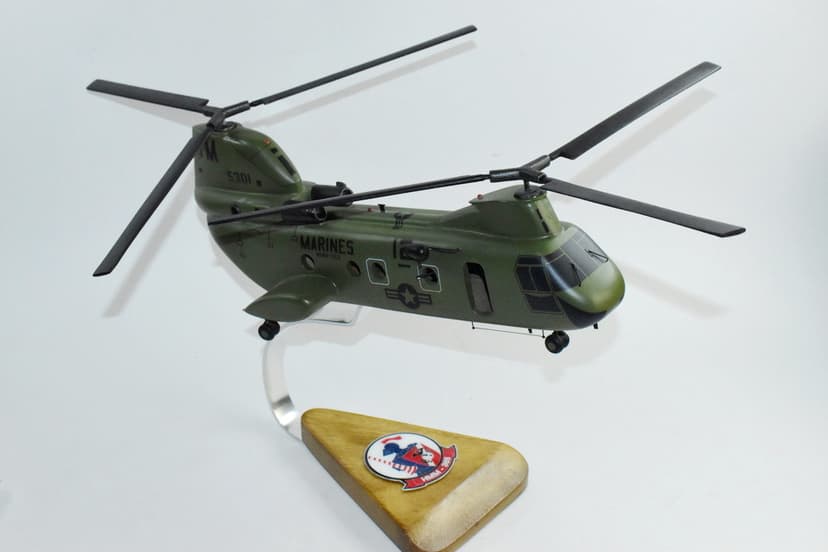 HMM-365 Blue Knights Green (5301) CH-46 Model