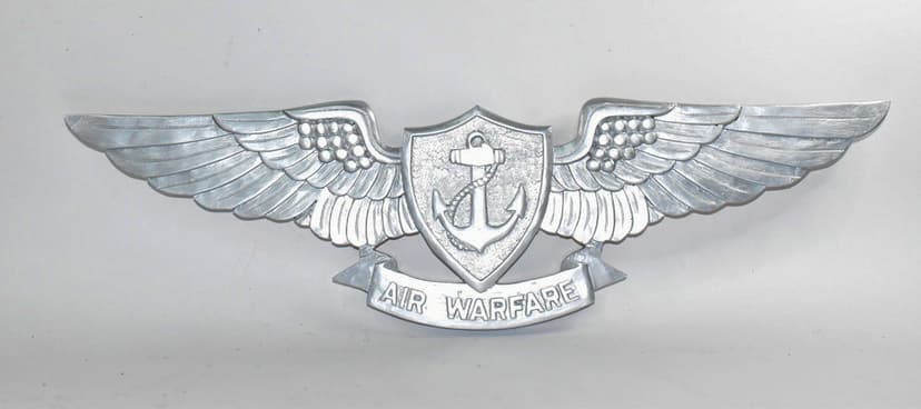 EAWS Wooden Wings Plaque