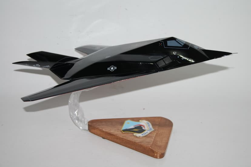 Lockheed Martin® F-117 Nighthawk®, 412th TW, Mahogany Scale Model