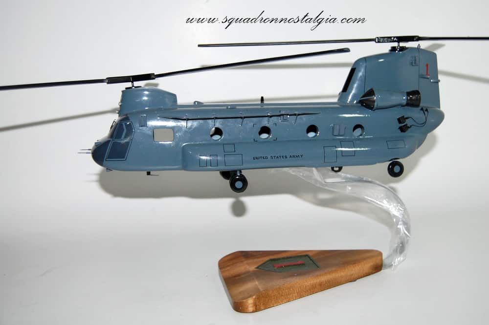 1st Infantry Division CH-47 Model
