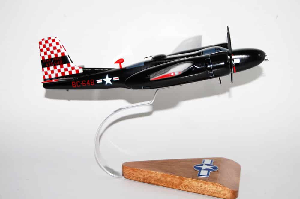 U.S. Air Force BC-648 A-26 Invader Wooden Model