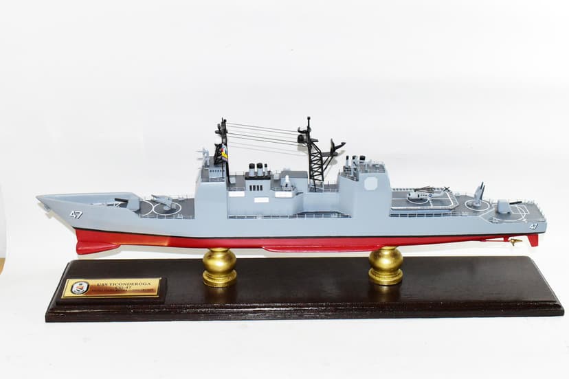 USS Ticonderoga (CG-47) Model