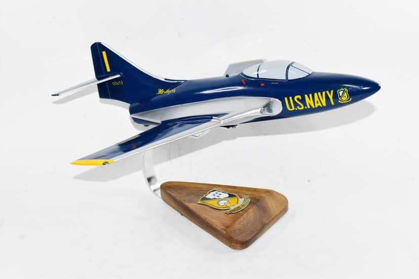 Blue Angels F-9 Cougar Model