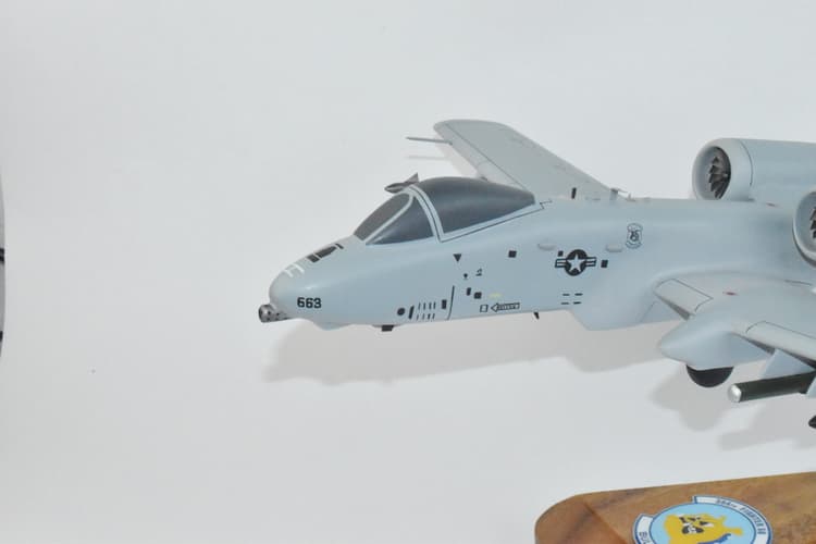 354th Fighter Squadron Bulldogs A-10 Warthog Model