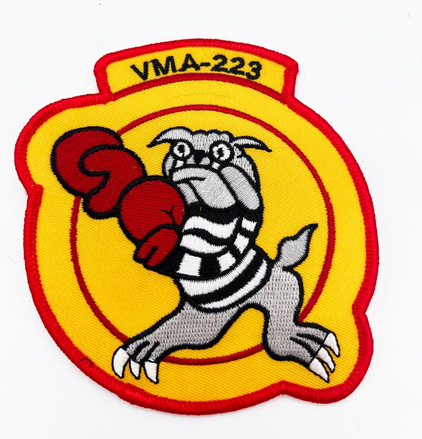 VMA-223 Bulldogs Patch – Sew On