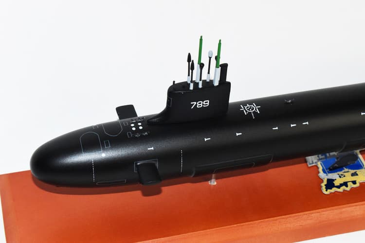 USS Indiana (SSN-789) Submarine Model