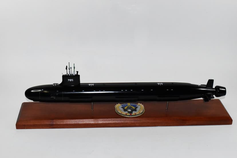 USS John Warner (SSN-785) Block III Submarine Model,