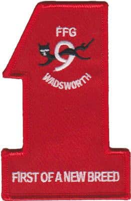 USS Wadsworth FFG-9 – Plastic Backing