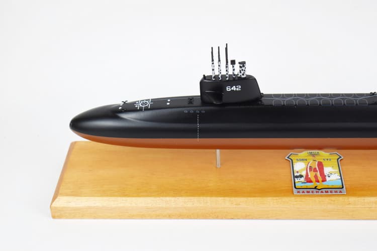 USS Kamehameha SSBN-642 Submarine Model