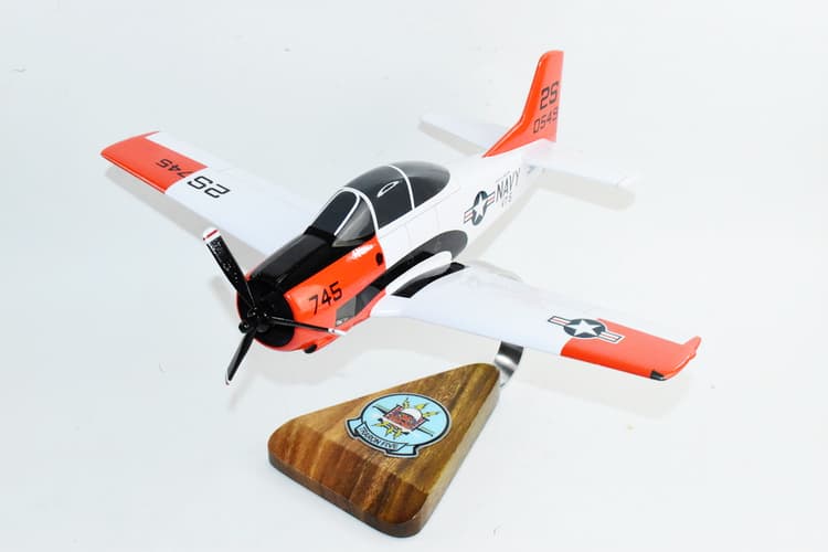 VT-5 Pussycats (745) T-28c Trojan Model