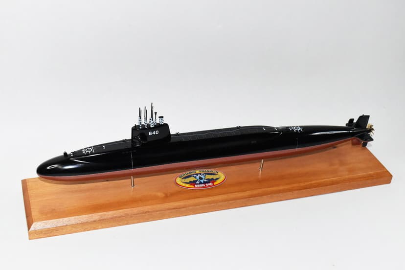 USS Benjamin Franklin SSBN-640 Submarine Model