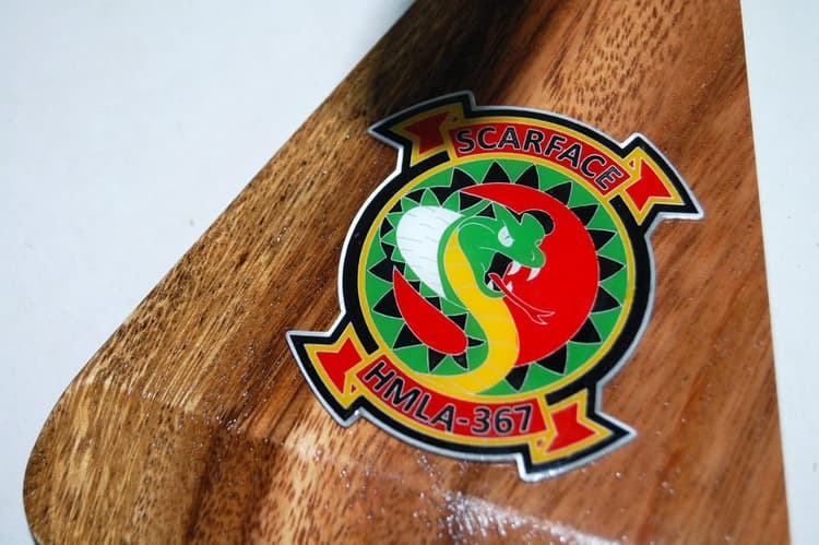 HMLA-367 Scarface AH-1Z Model