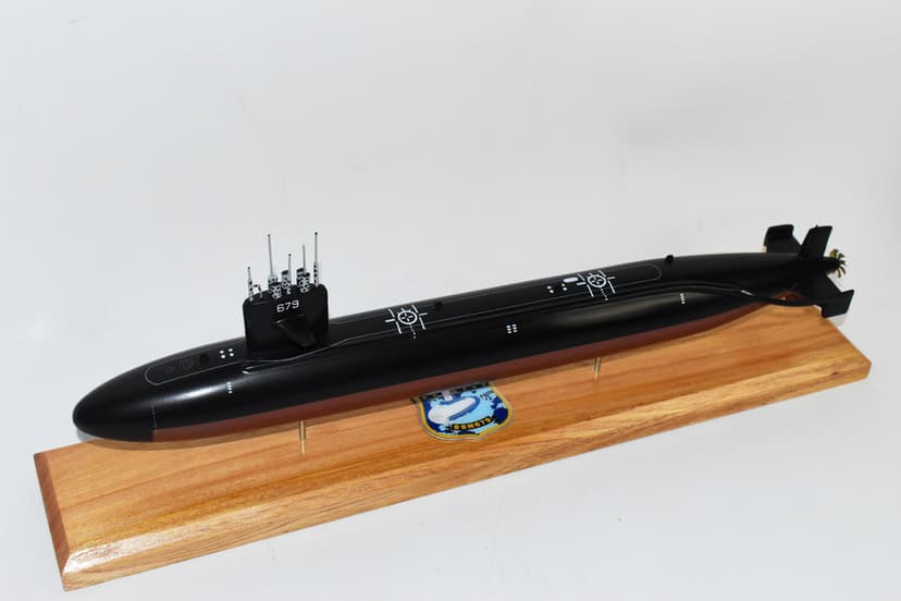 USS Silversides SSN-679 Submarine Model