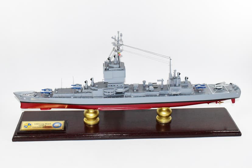 USS Long Beach CGN-9 Model,Navy,Scale Model