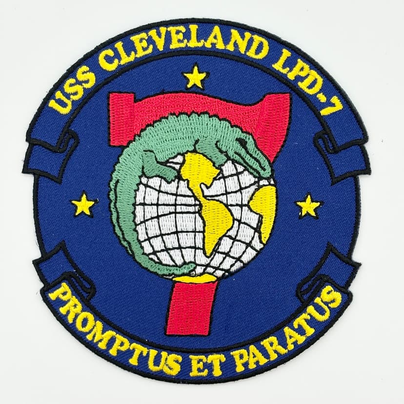 USS CLEVELAND LPD-7 Patch