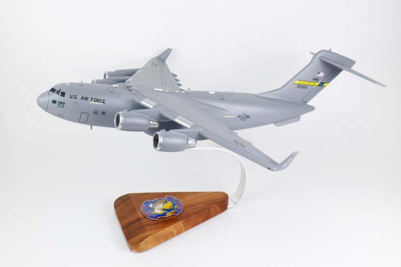 15th Airlift Squadron Global Eagles (Charleston) C-17 Model